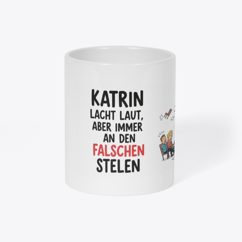 Katrin lacht laut