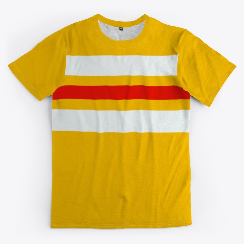 Naotsune Abstract Colorful Retro Stripes