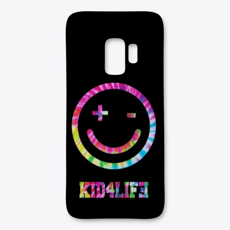 SAMSUNG BLACK TIE DYE PHONE CASE