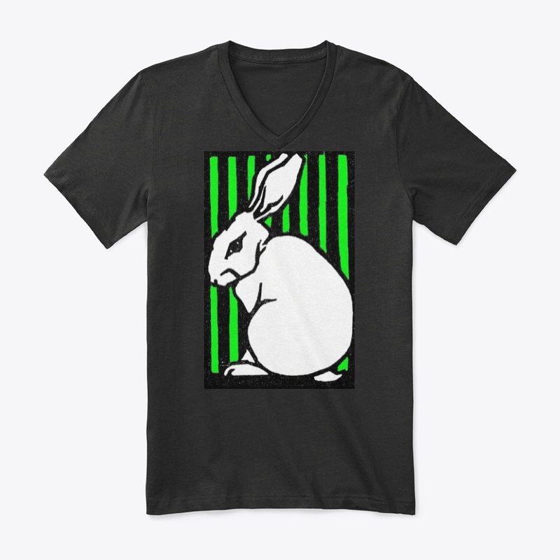 Mean Bunny Neon Green