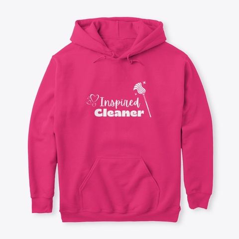 Inspired Cleaner Housekeeping Fun Heliconia T-Shirt Front