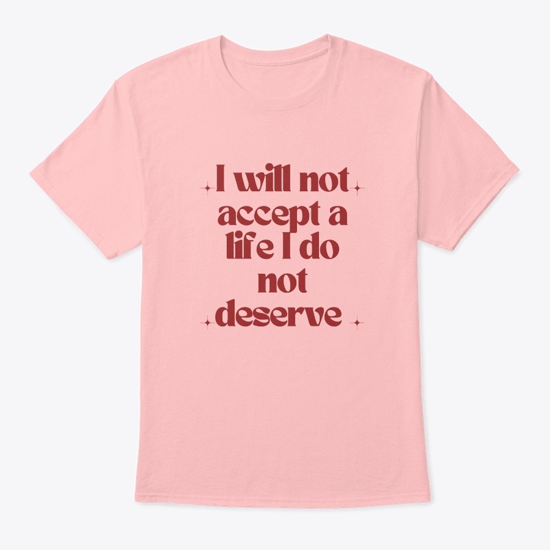 I will not accept...