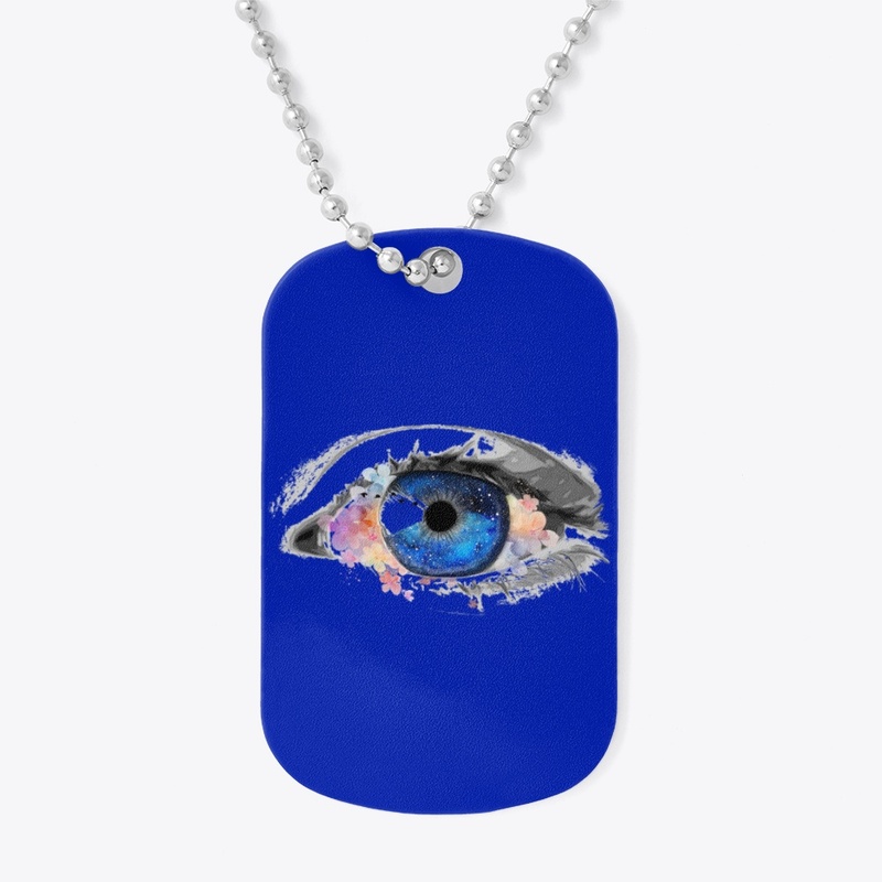 big blue eye