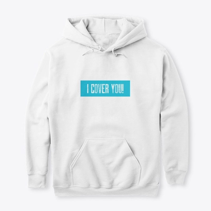 I cover you. quotes light blue 