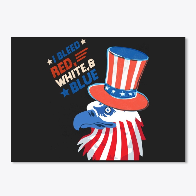 i bleed, red white, blue