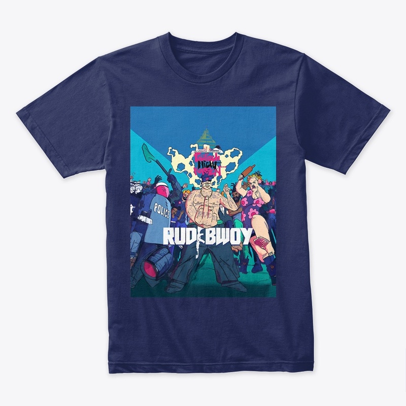 RUDEBWOY T-shirt! Crafted from premium
