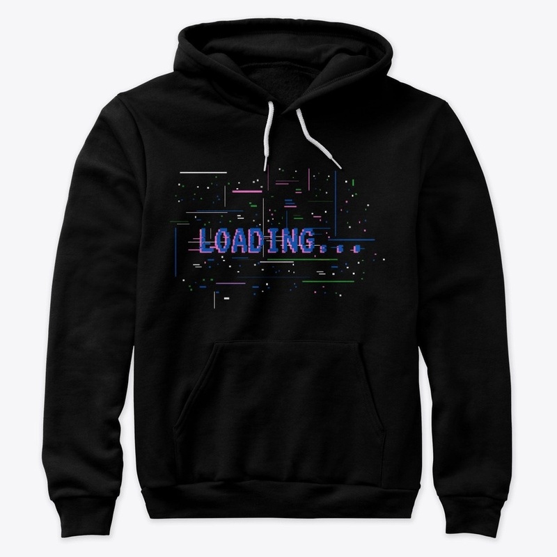 Pixel Loading Glitch Video Game Design