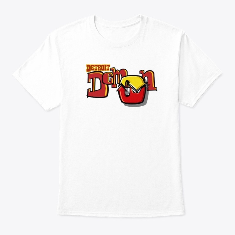 Oliver 1950 Double Sided White T-Shirt