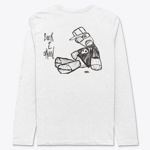 Nv Metal White T-Shirt Back
