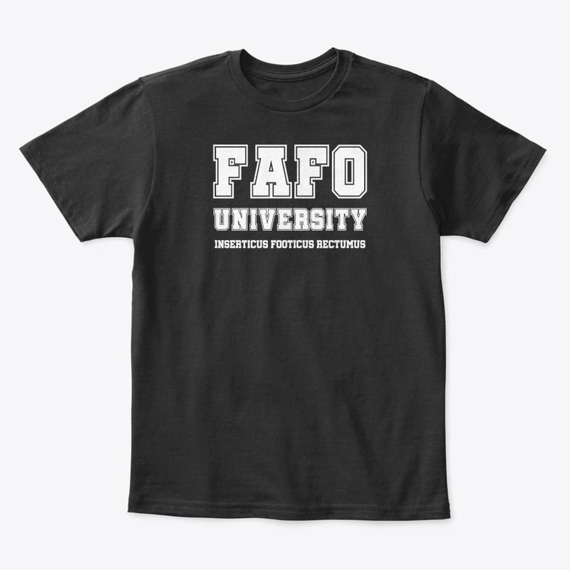 FAFO UNIVERSITY WHITE