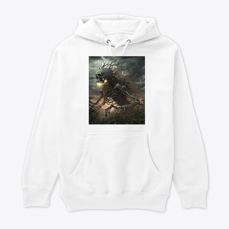 Haunting Skeletal Creature Storm