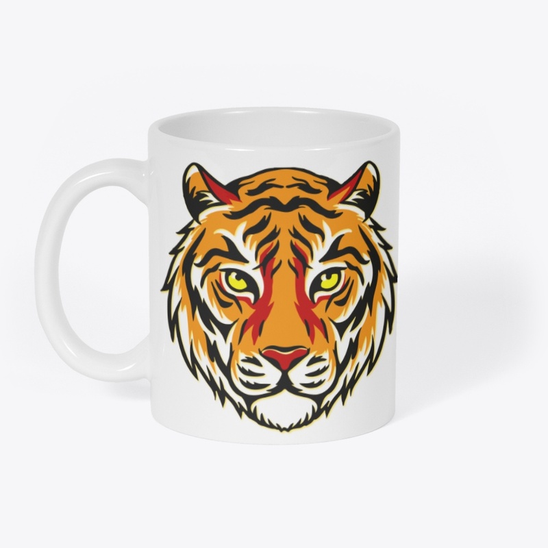 Tiger Stare All Over T-Shirt