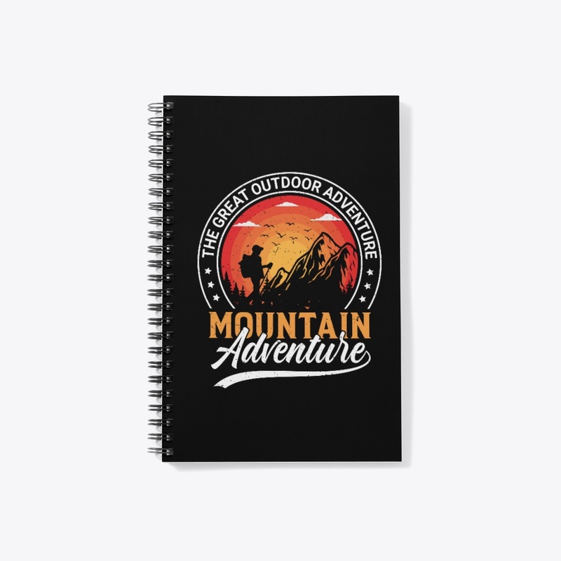 Retro Vintage Mountain Adventure T-shirt