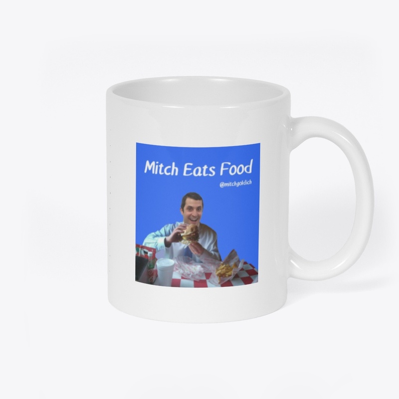 Mitch Eats Food: Double-sided logo