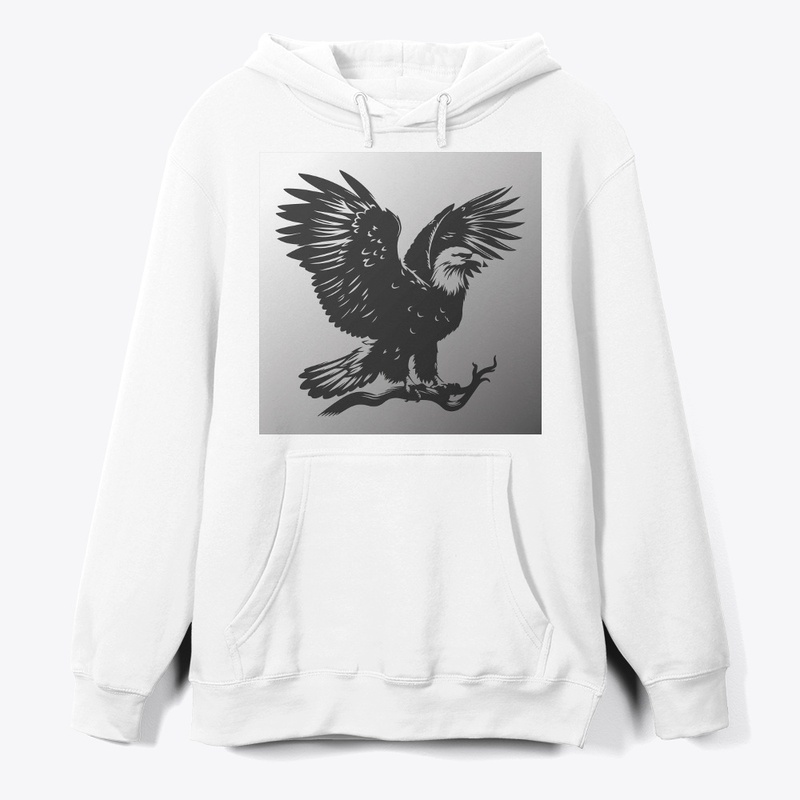 Eagle art Crewneck Motivation T-Shirt