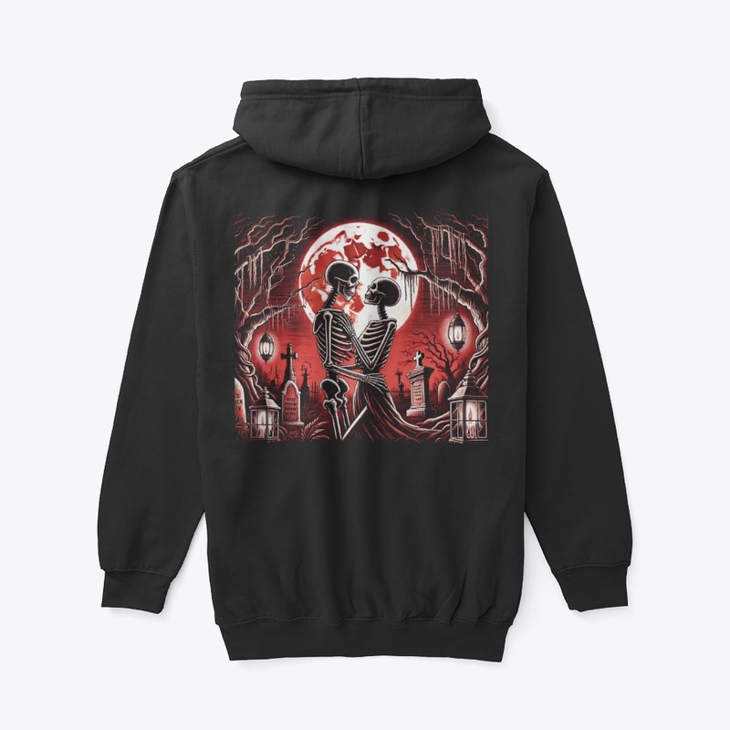 Loveeternal - ziphoodie - red