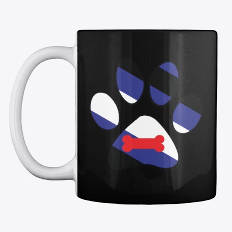 Pup Flag Paw