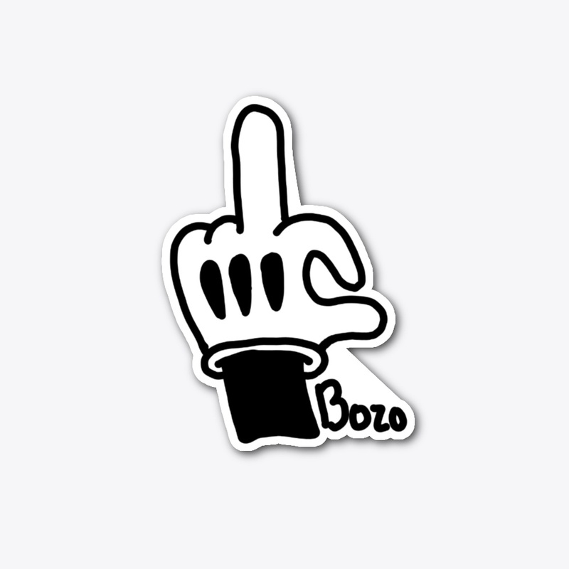 Middle Finger Sticker