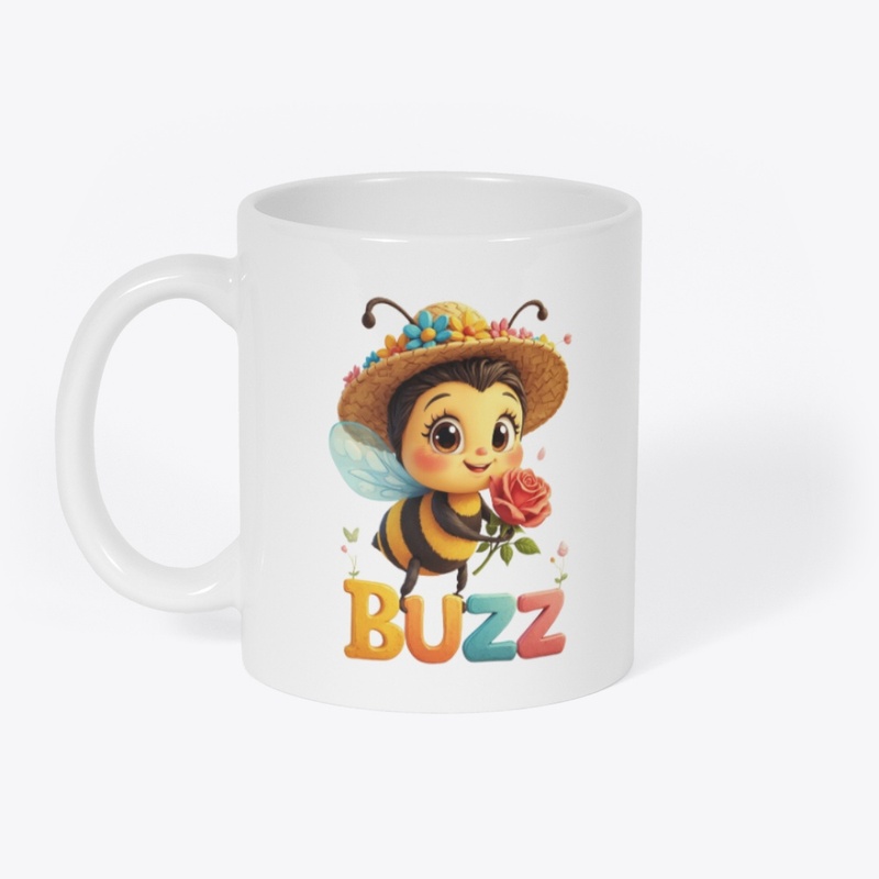 Bee for Kids with flower