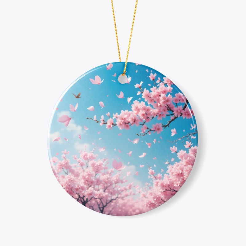 Heart shape decorated with flowers