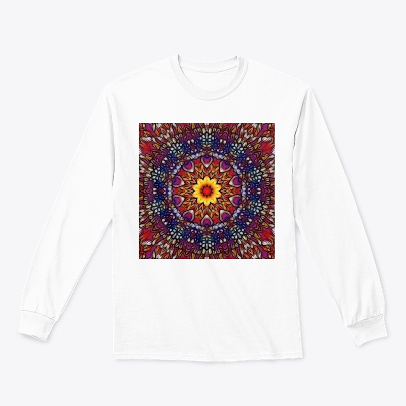 Blue Red Purple Kaleidoscope