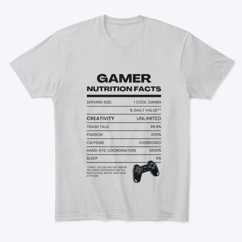PS Gamer Nutrition Facts