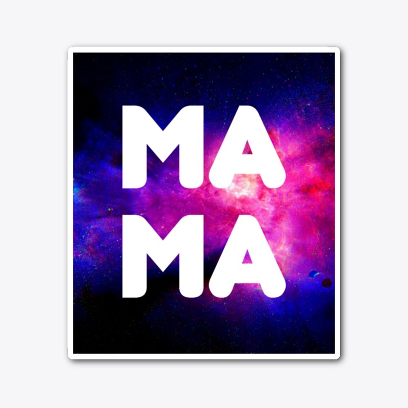 Glitched Galaxy Mama