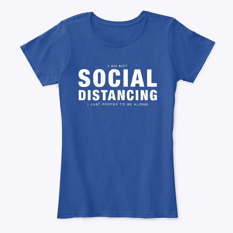 I am NOT social distancing