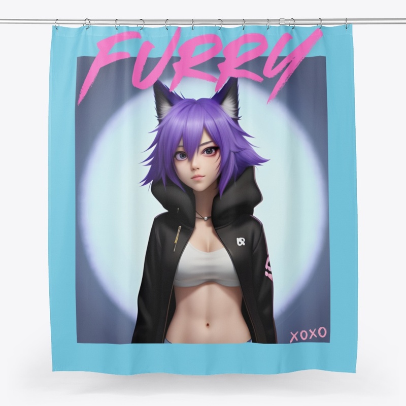 Purple Furry