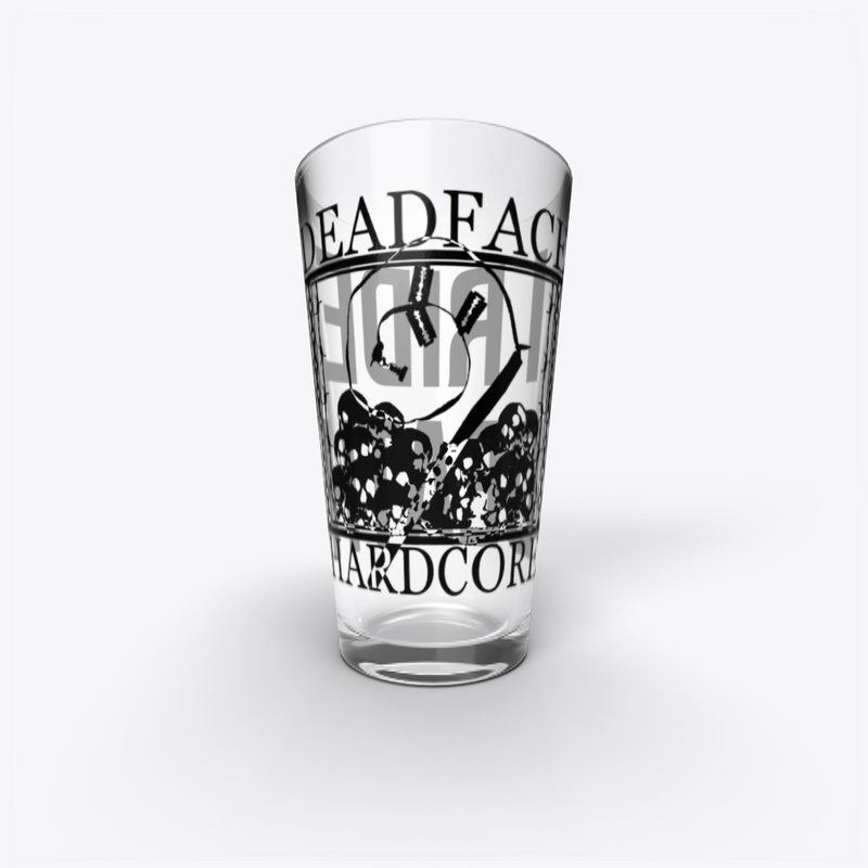 DF2 I RIDE DEATH BEER GLASS