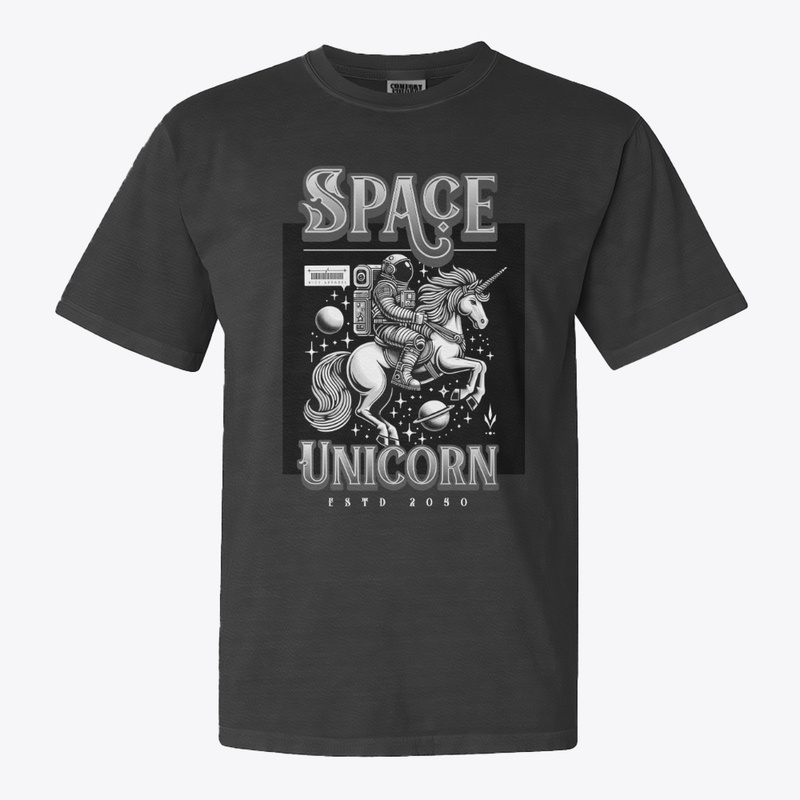 Space Unicorn Magical Fantasy Art Merch