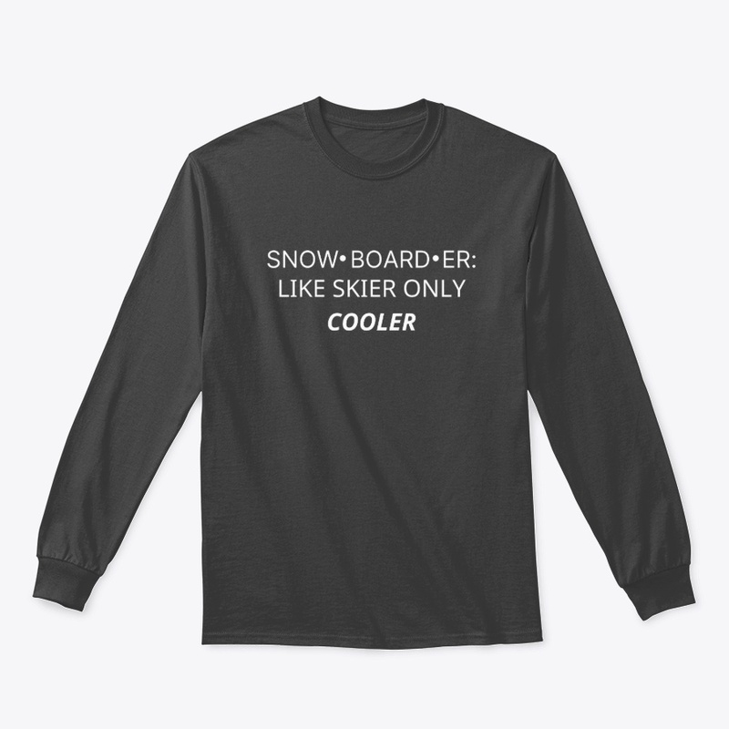 Snowboarder: Like Skier Only Cooler