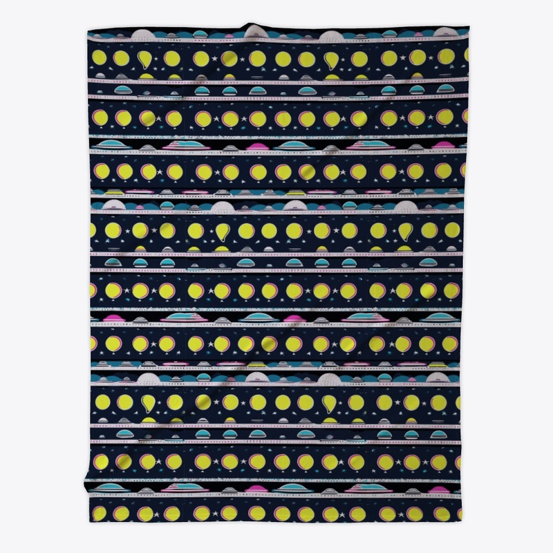 Retro UFO Pattern