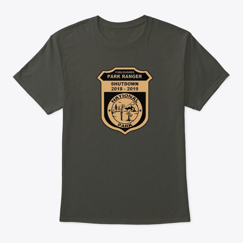 Furloughed Park Ranger Badge Tan