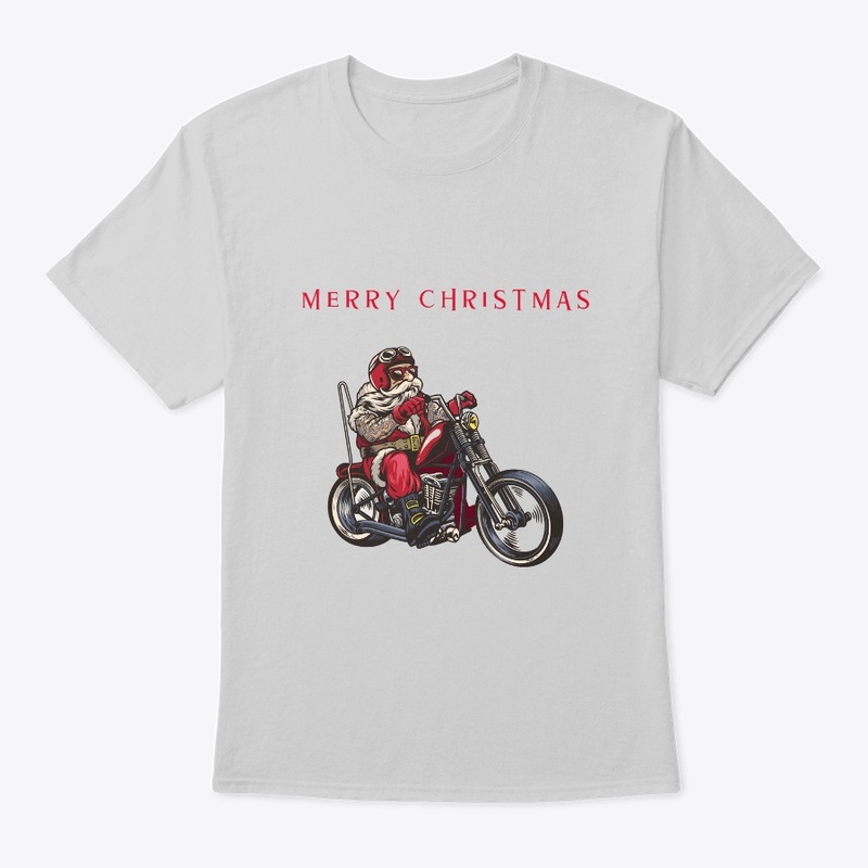 MERRY CHRISTMAS  BIKER SANTA