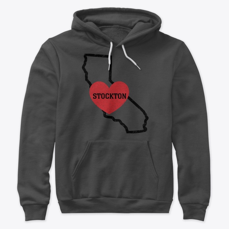 Stockton California Heart Shirt