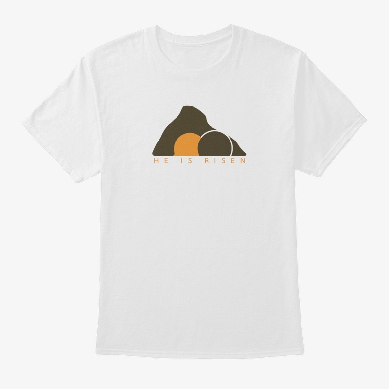 He is Risen T-shirt -Minimalist design