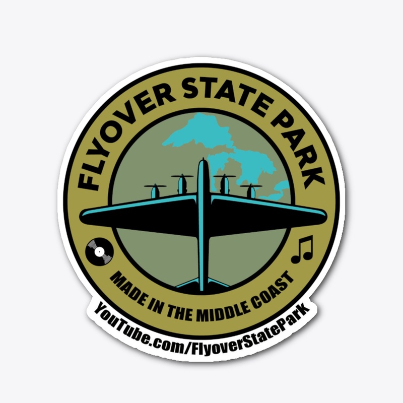 Flyover State Park logo Tee
