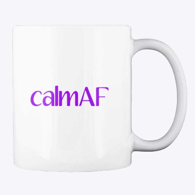 calmAF coffee mug