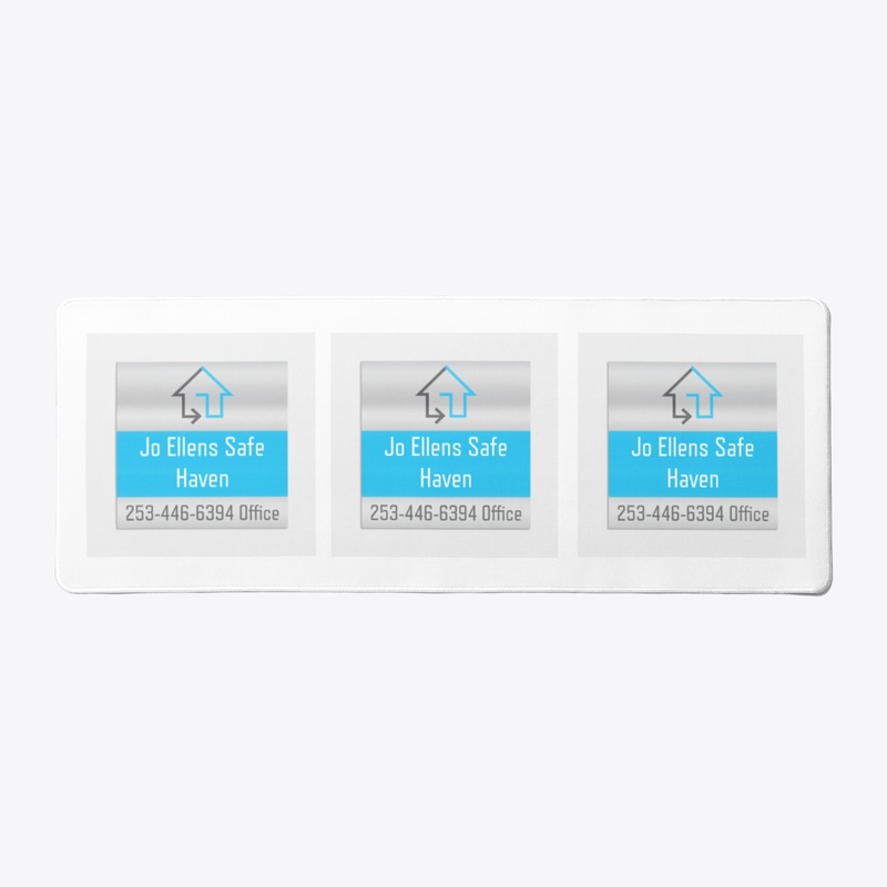 Jo Ellens Safe Haven merchandise