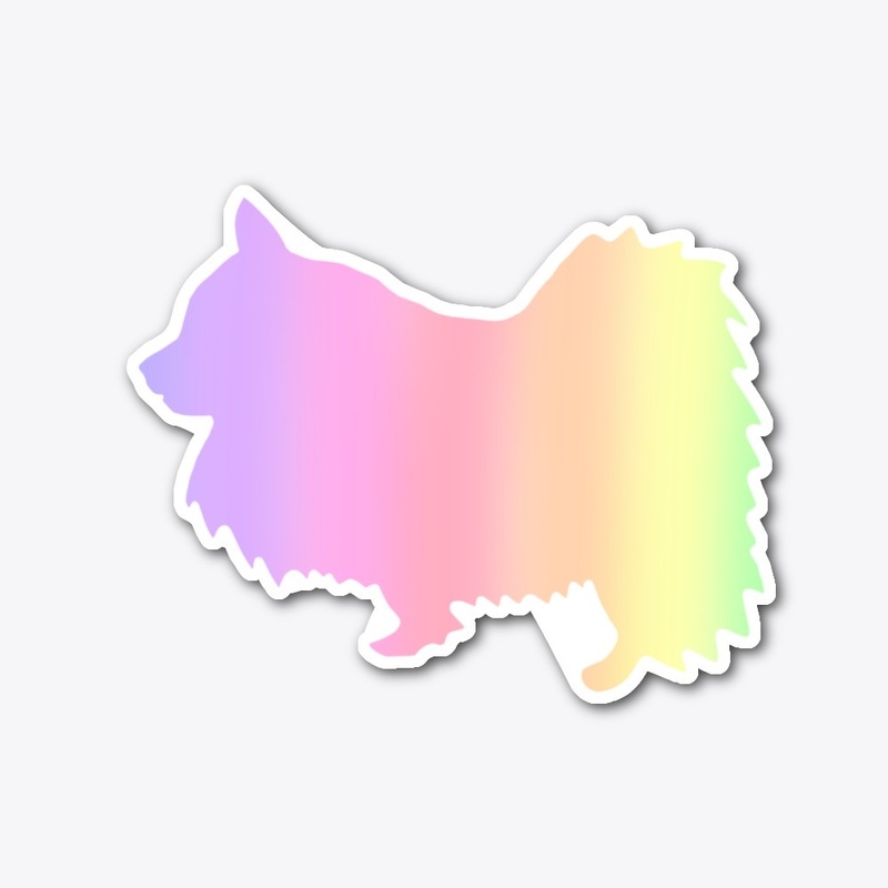 Rainbow Pomeranian