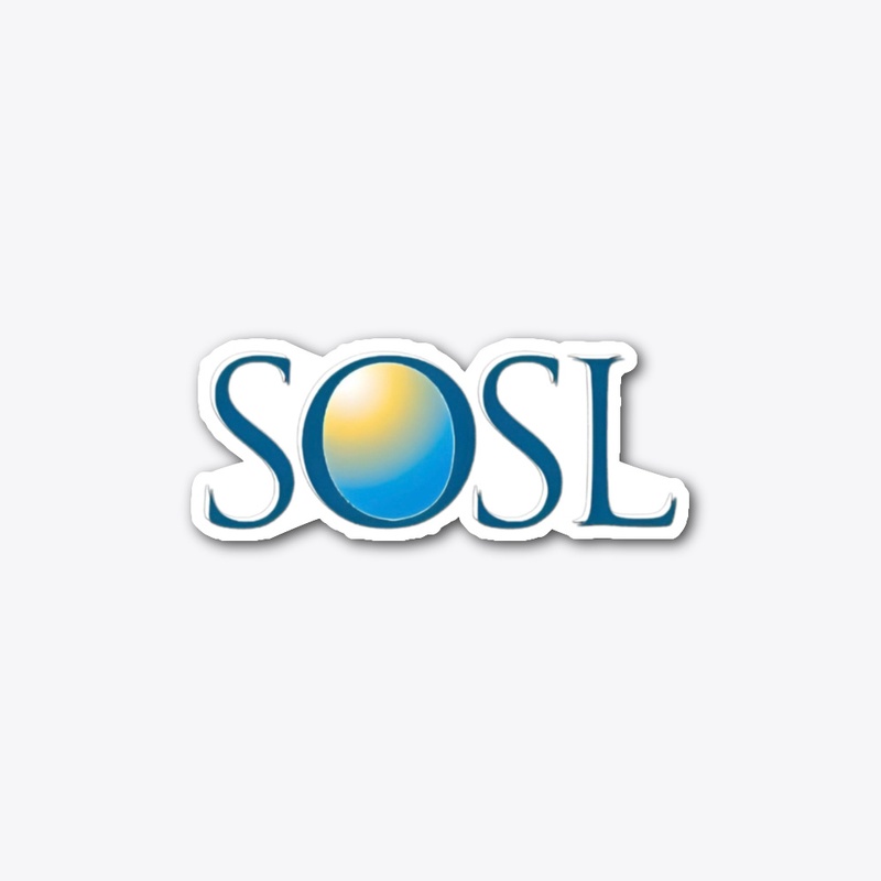 SOSL classic lettering and sunset O logo