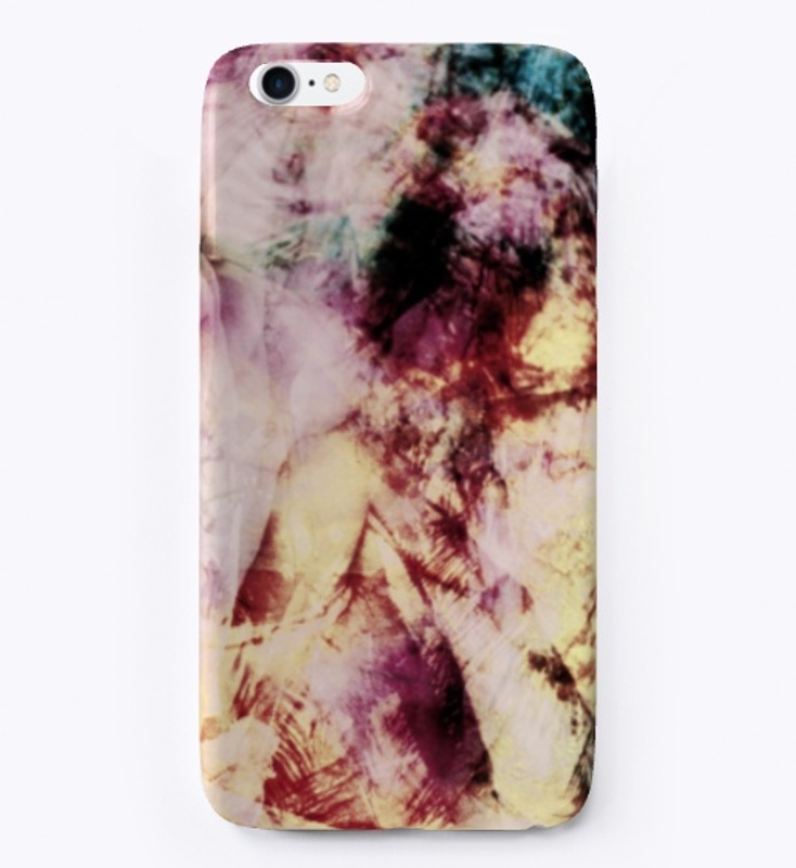 Abstract Tropical Patchwork Pattern