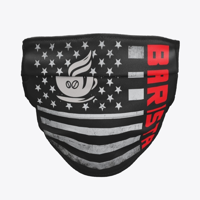 Barista US Flag Mask