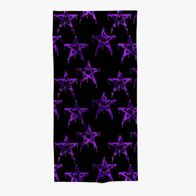 Pentagram purple