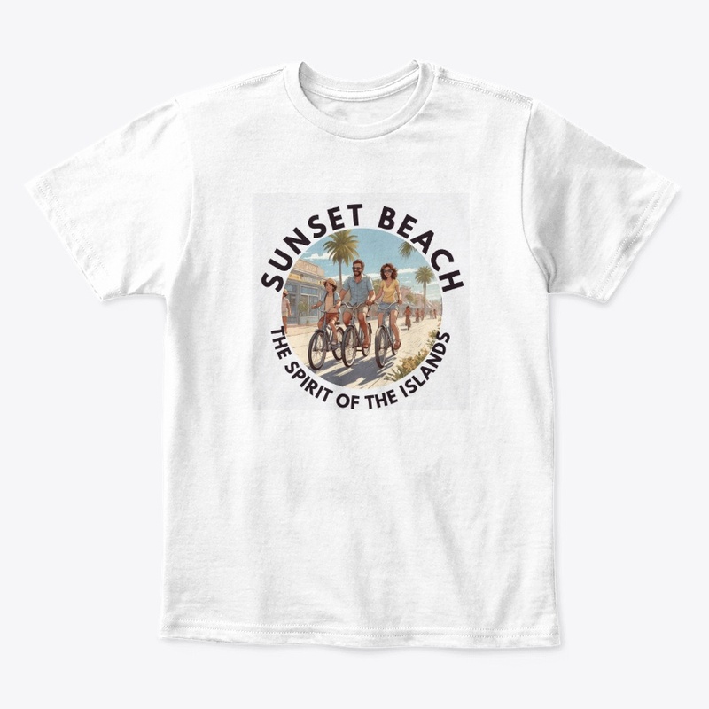 Sunset Beach Family Ride T-Shirt