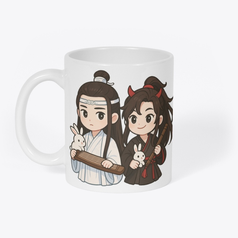 Wei Wuxian & Lan Wangji Chibi Duo Art