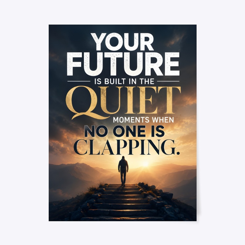 Quiet Work Wins Wall Art