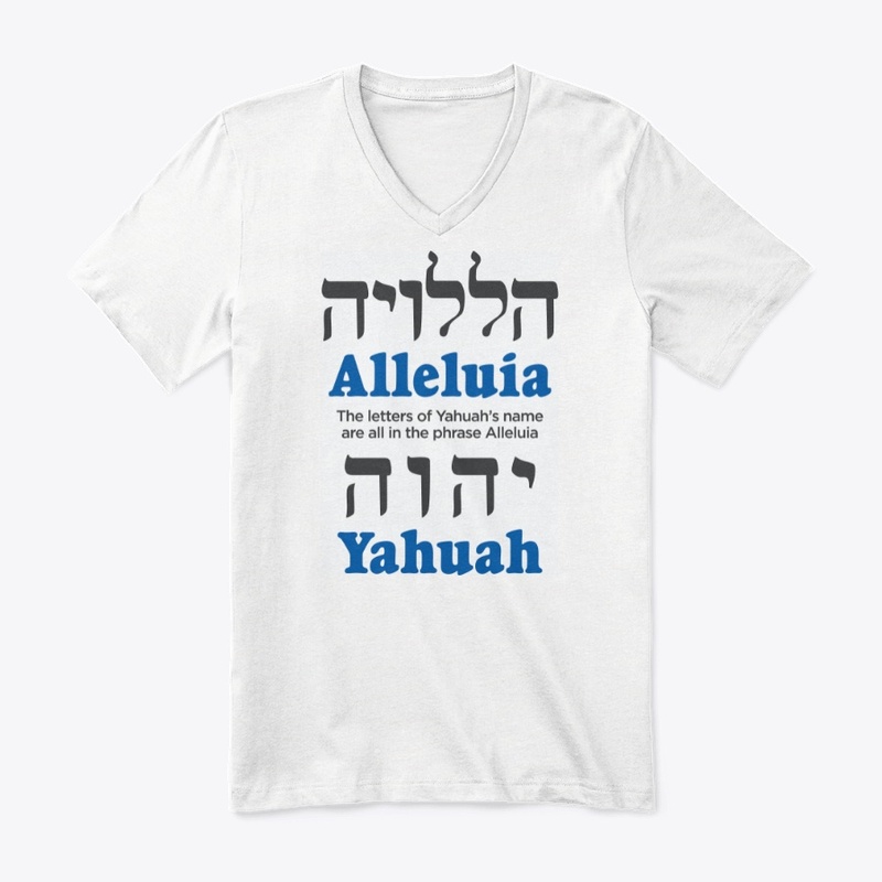 Alleluia & Yahuah's name