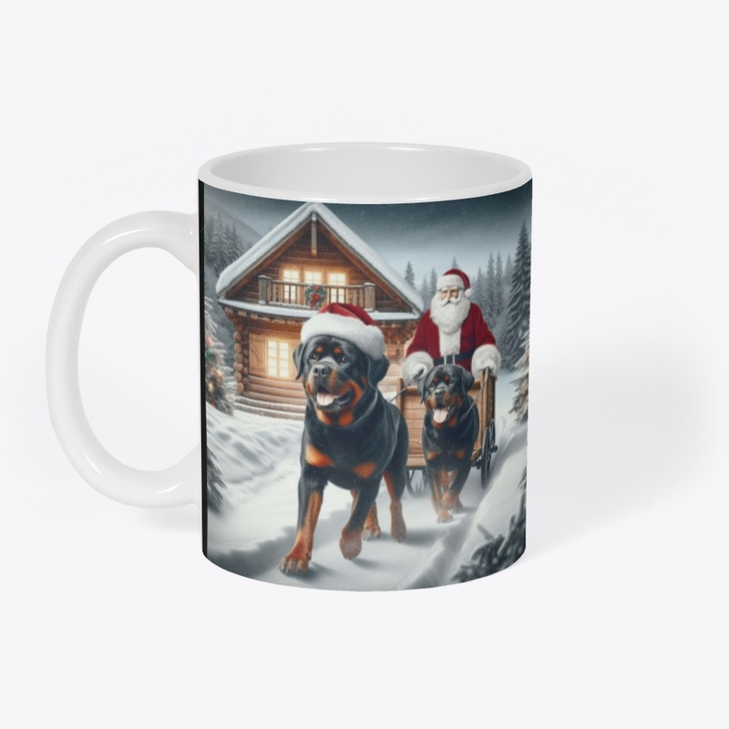 Rottweilers & Santa